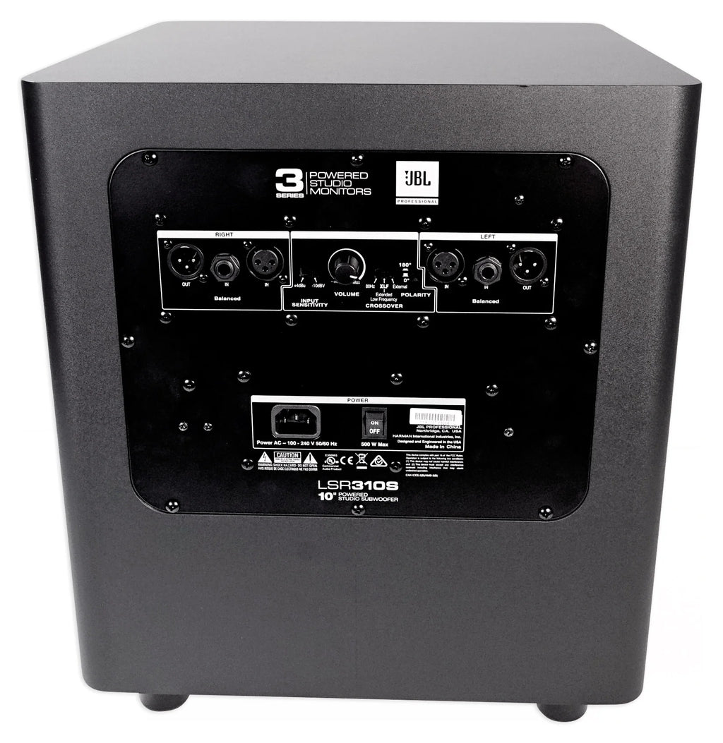 10" 200w Powered Studio Subwoofer E938