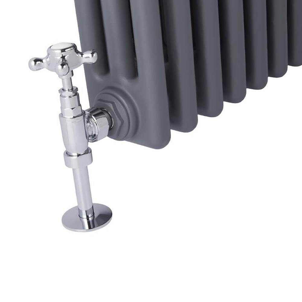 Cast Iron Hot Water Radiator Anthracite U646530
