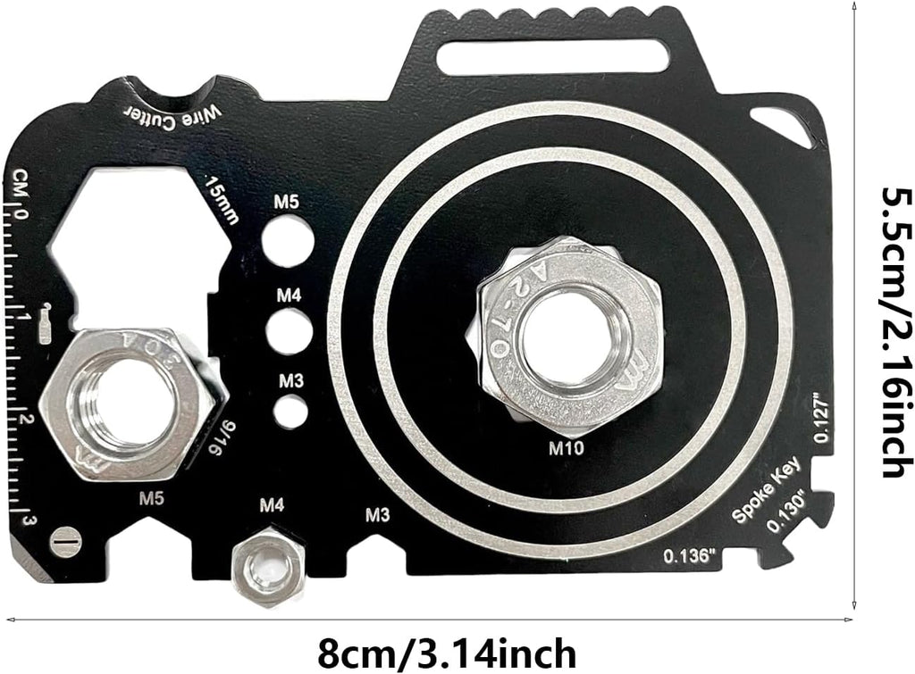 Outdoor Survival Card Multitool K7444