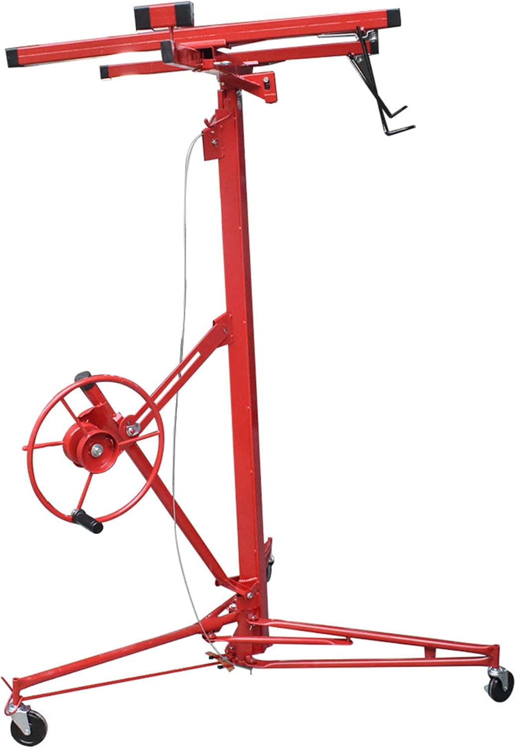 16FT Drywall Lift Rolling Panel Hoist Jack Lifter R879