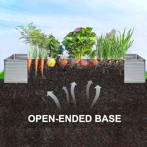 Galvanized Raised Garden Bed C58277