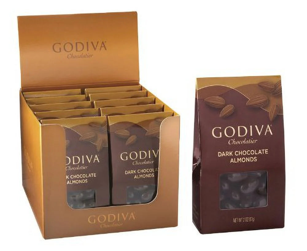 Dark Chocolate Almond (Pack Of 10) X587