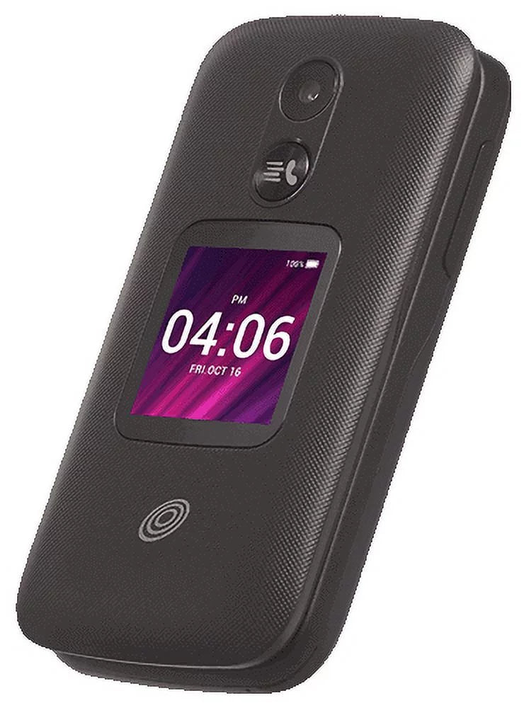 Black Prepaid Flip Phone E89624