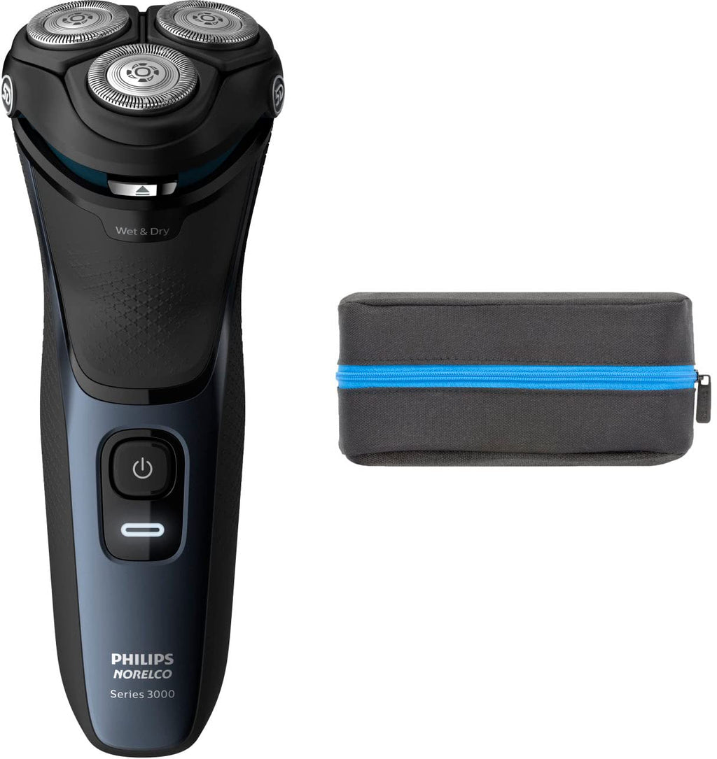 Modern Steel Metallic Wet/Dry Electric Shaver L22411