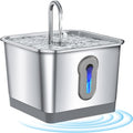 3.5L Stainless Steel Cat Water Fountain with Motion Sensor E4545