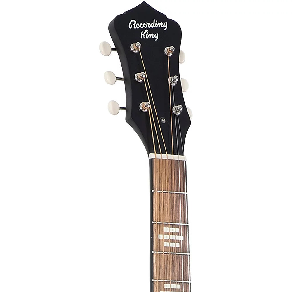 Satin Black Resonator Guitar S823