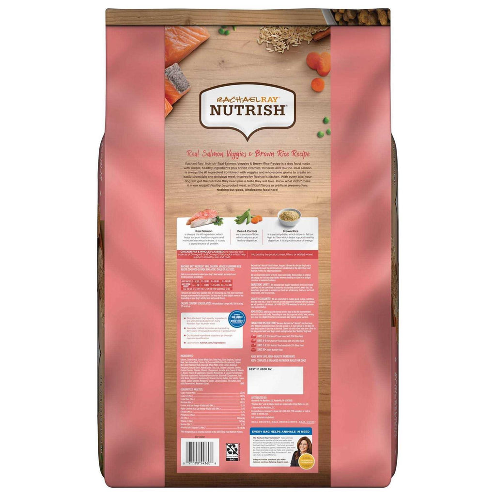 Salmon Veggies & Brown Recipe Dry Dog Food D36200