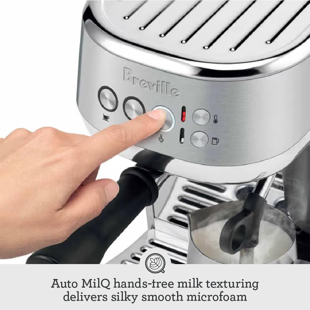 Brushed Stainless Steel Espresso Machine C127217