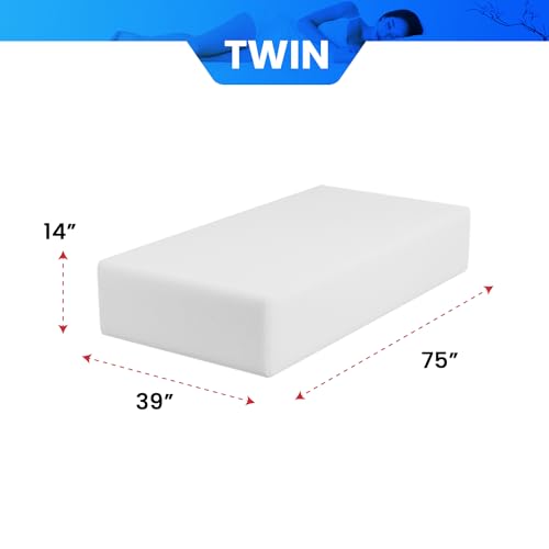6 Inch Twin XL Gel Memory Foam Mattress Q1565
