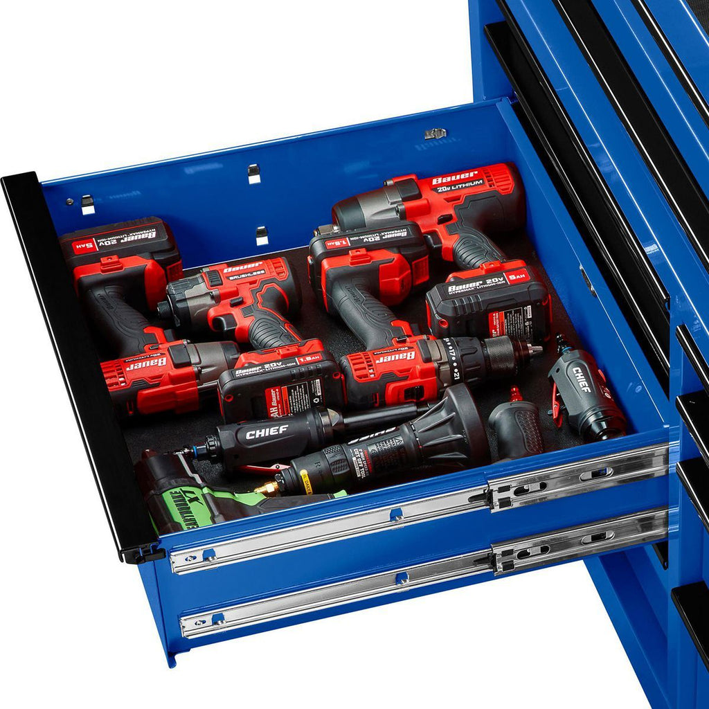 42 in. x 22 in. Blue Roll Cab V6252