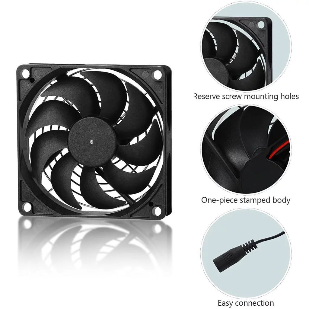 Waterproof Solar Exhaust Fan Extractor Ventilation Portable T949664
