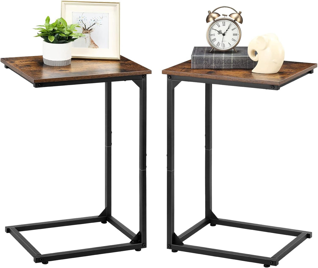 C Shaped Side Table Set of 2 Z6855