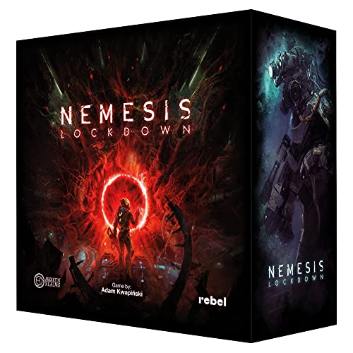 Cooperative Sci-Fi Horror Strategy Board Game W13205