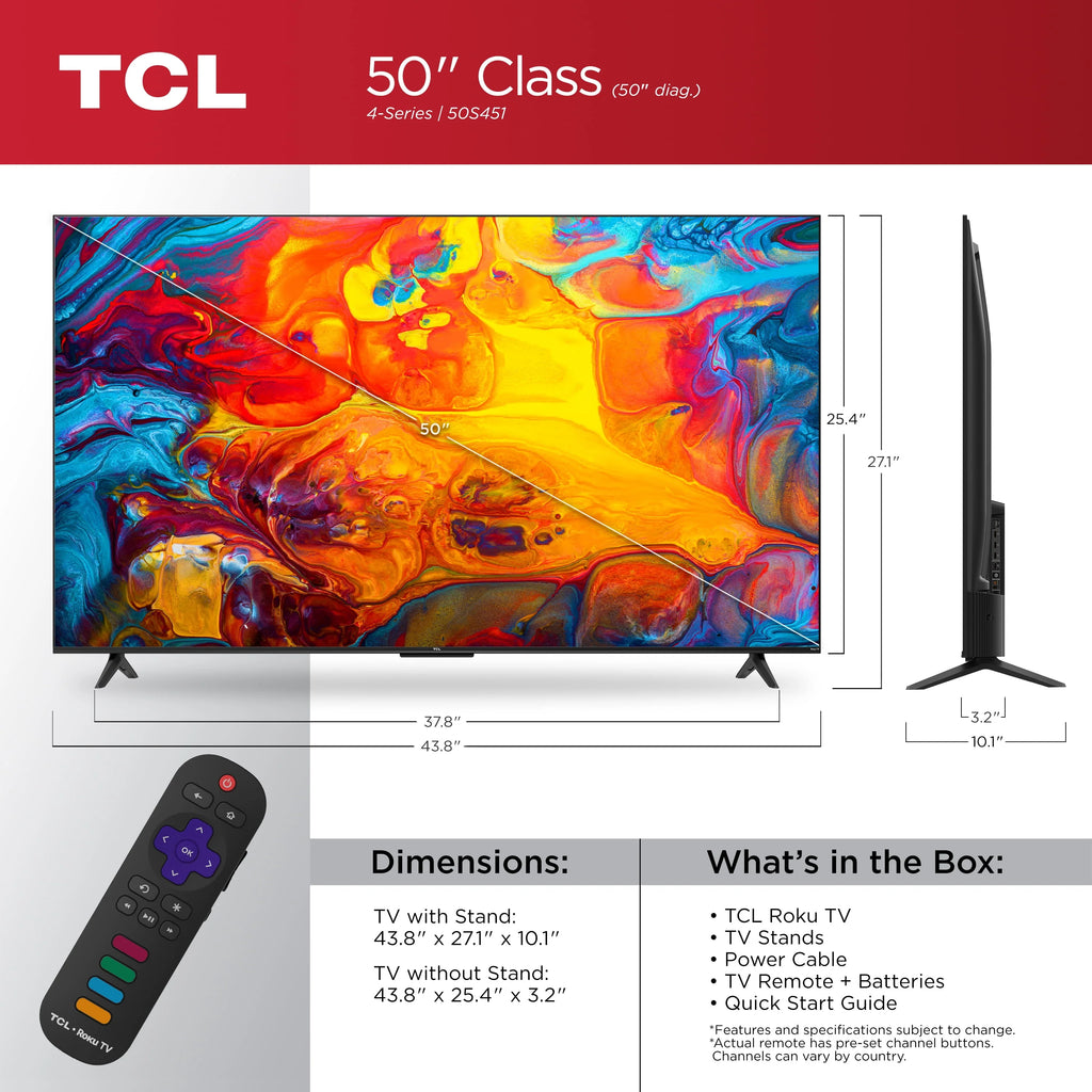 50 Class 4K UHD HDR Smart TV L8870