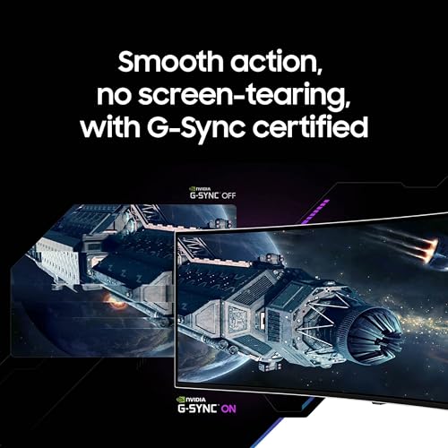 49" Curved OLED Gaming Monitor, 240Hz, 0.03ms, Height Adjustable Stand D623310