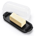 Butter Dish with Lid, Airtight Plastic Butter Keeper Tray A30872