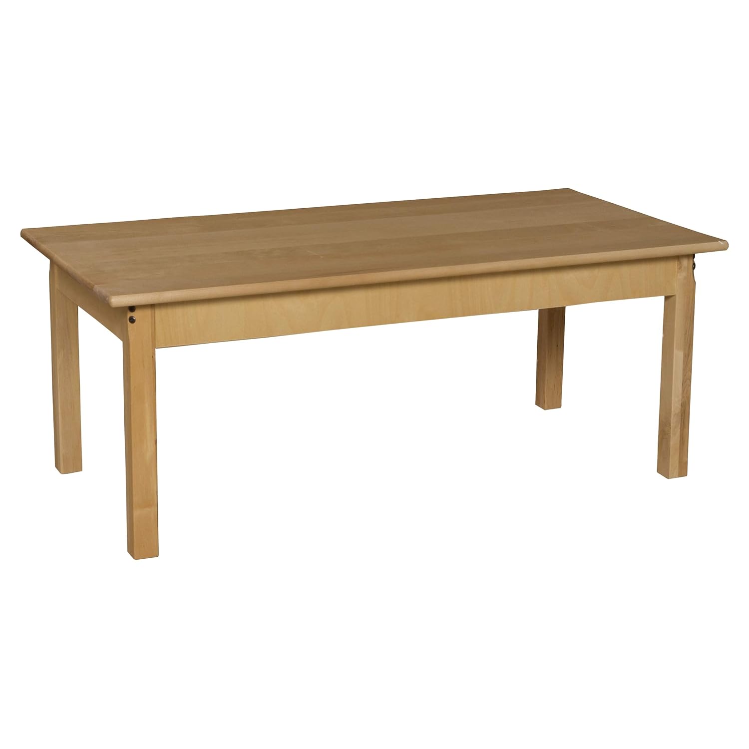24" x 48" Rectangle Hardwood Table with 24" Legs R9667
