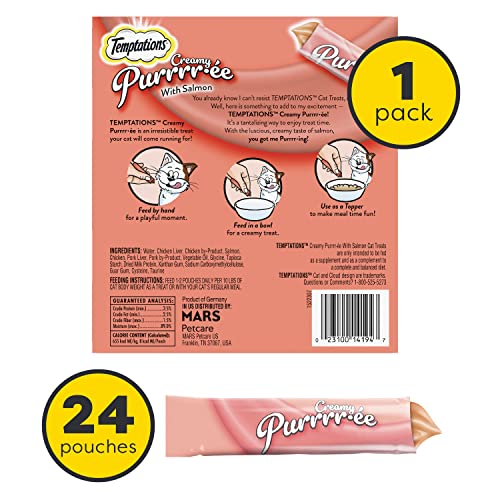 Creamy Puree Variety Pack Cat Treats, 0.42 oz, 48 Count V469140