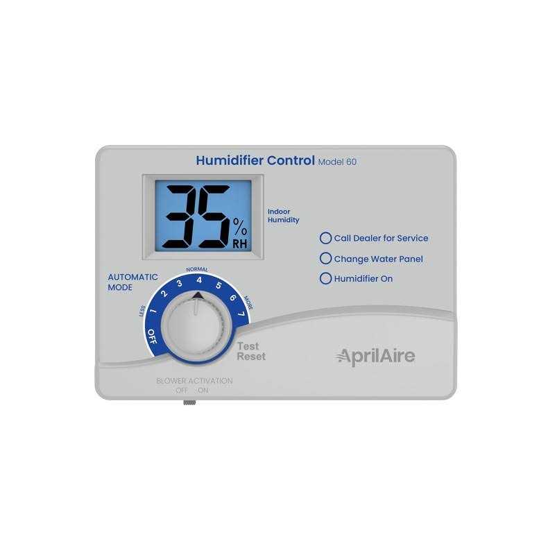 Automatic Digital Whole-House Humidifier Control Humidistat with Outdoor Temperature Sensor L9064