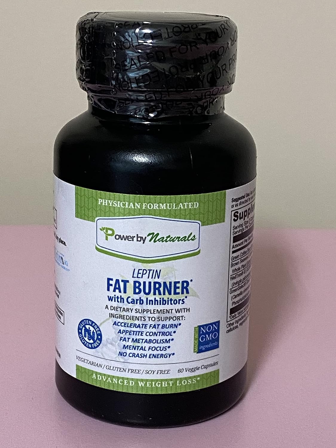 60 Gluten-Free Capsules Fat Burner G897463