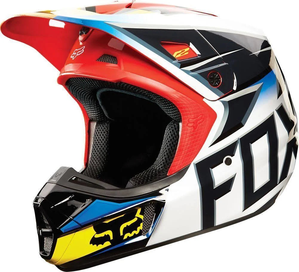 Black Red Motocross Motorcycle Helmet X863875