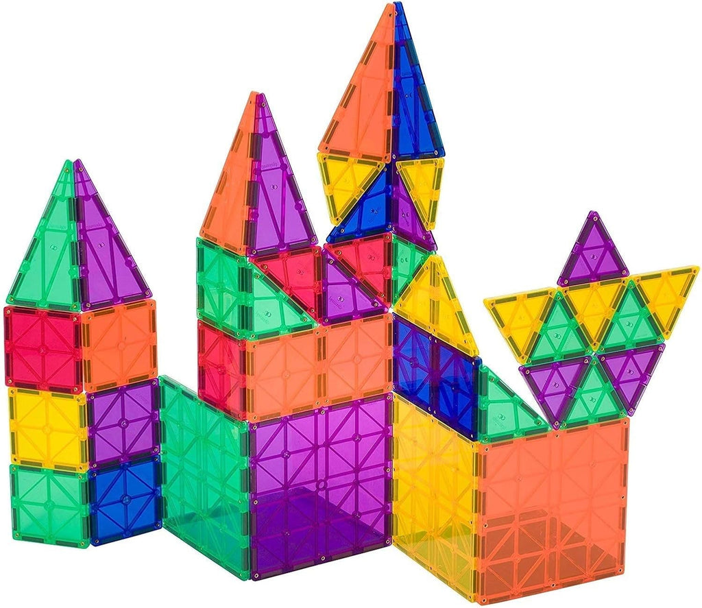 56 Pc Magnetic Tiles Building Set M8823
