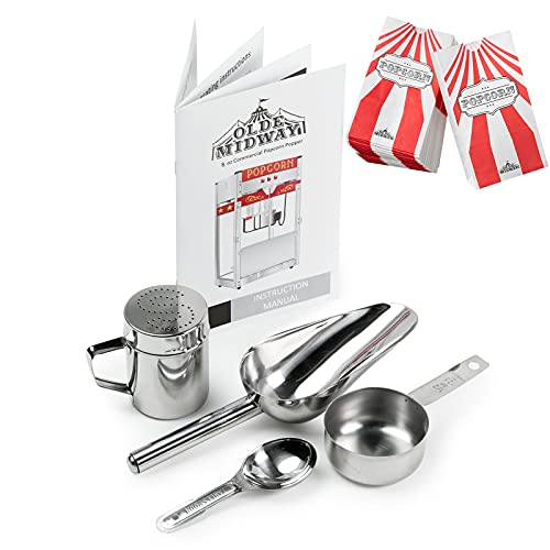 Black 8-Ounce Popcorn Machine N4007