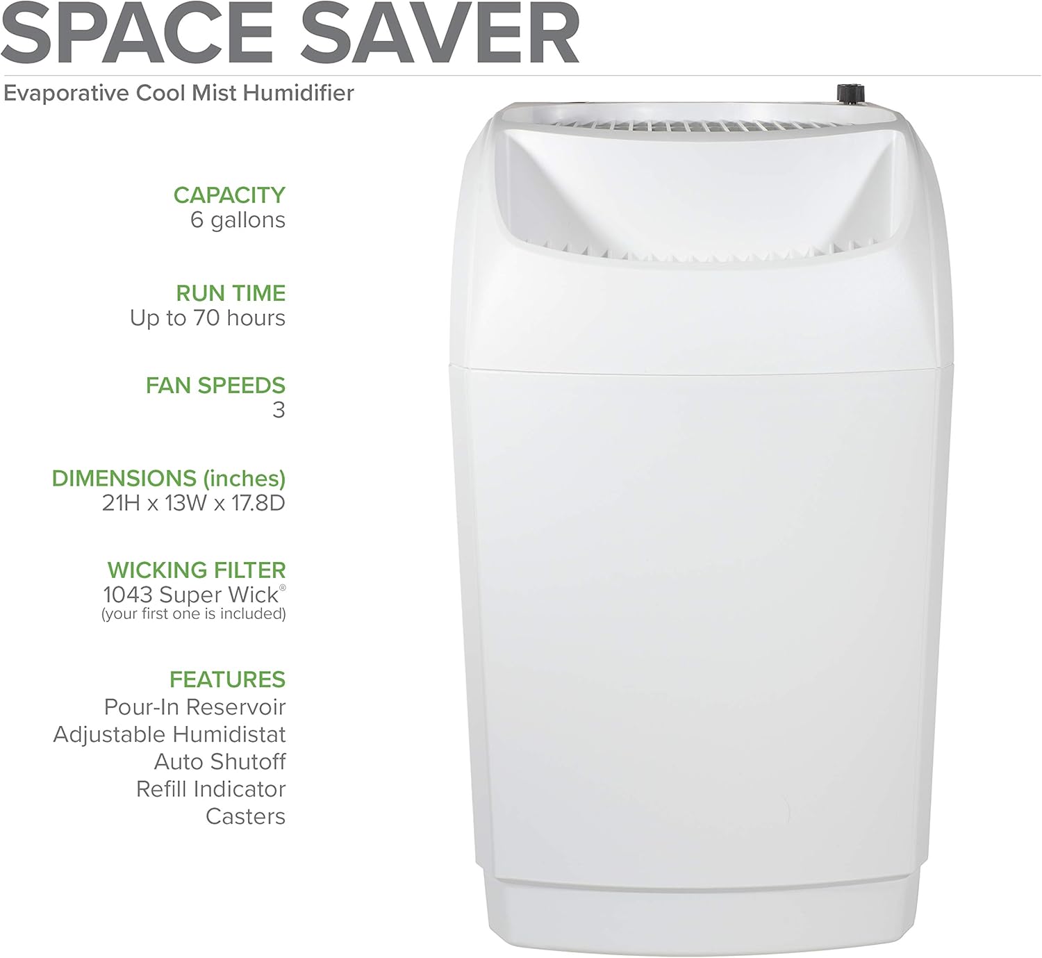 Evaporative Whole House Humidifier (2,300 sq ft) F387
