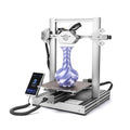Silver 3D Printer, 5in Touch Screen, Print Size 8.7x8.7x9.8 Inch K93561