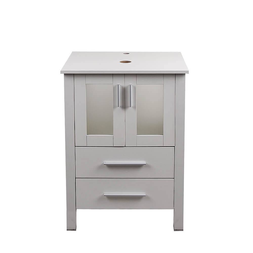Dark Brown 24 inch Bathroom Vanity Combo L132