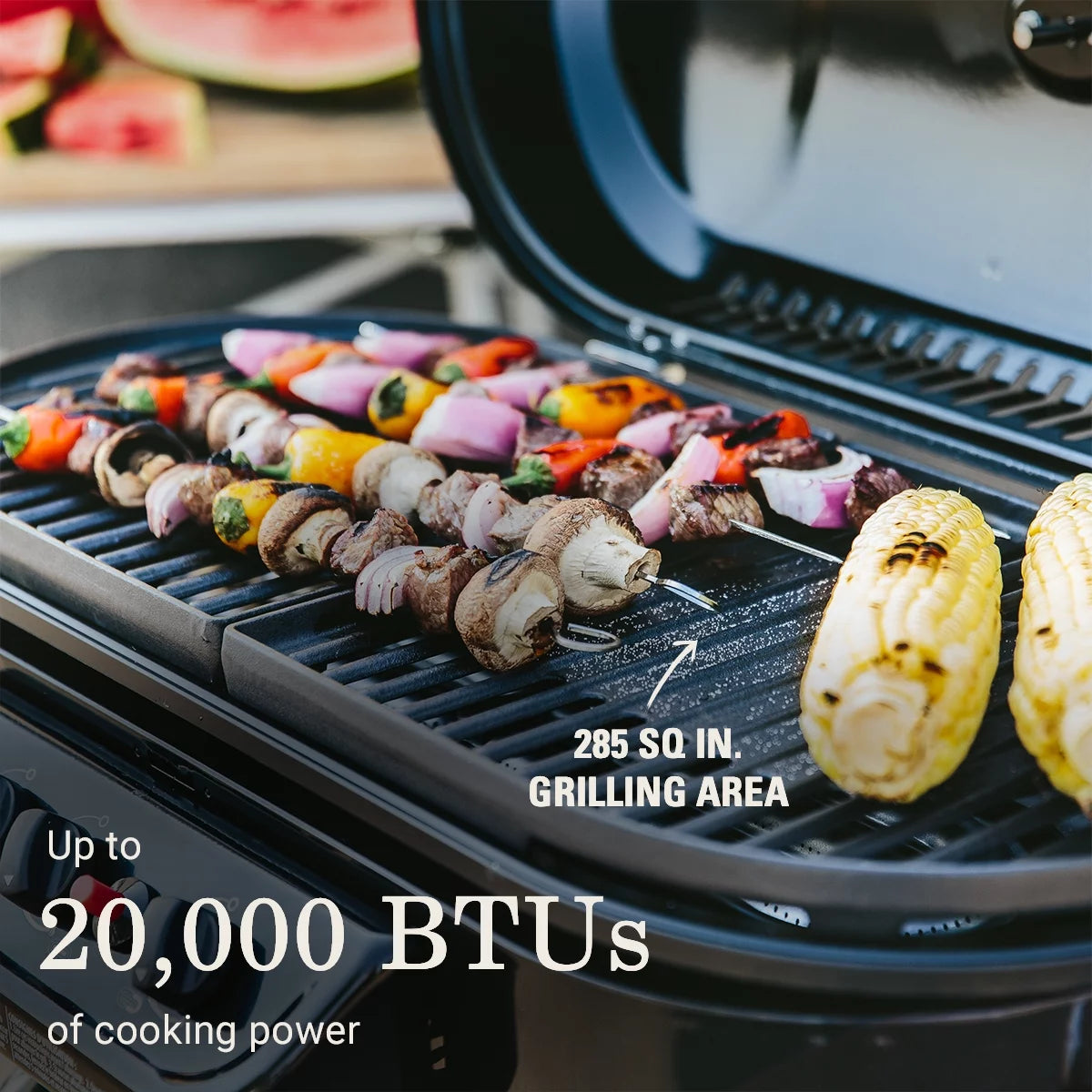 Red Propane Gas Grill A5821