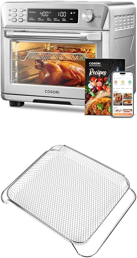 12-in-1 Convection Air Fryer Toaster Oven with Basket Accessories F265