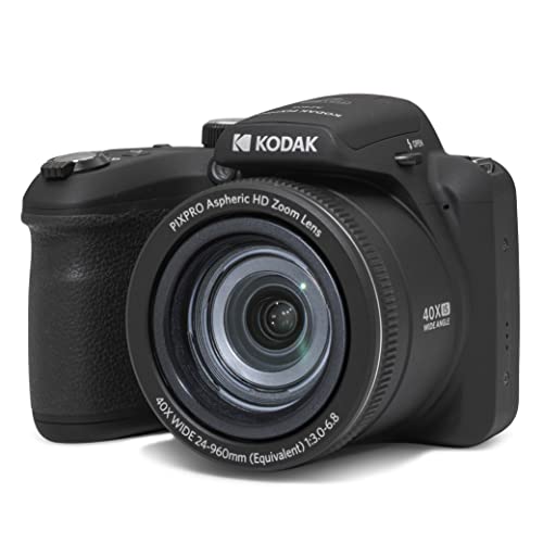20MP Digital Camera 40X Optical Zoom 24mm Wide Angle Lens Optical Image Stabilization 1080P Full HD Video 3" LCD White W65566