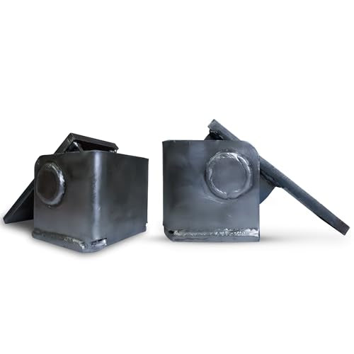 2Pcs Greasable Weld-On Solid Steel Dump Trailer Hinges M71576