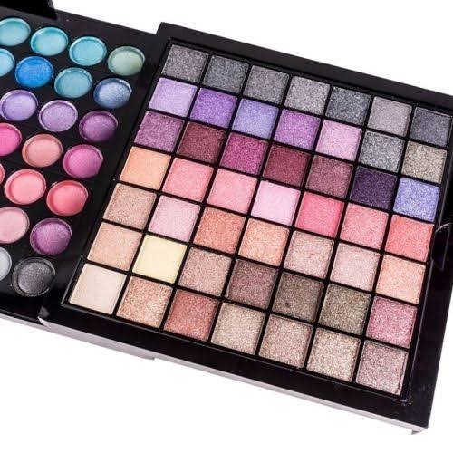 All-in-One Makeup Kit Cosmetics Set Eye Shadows Blush Lips Bag Q7505