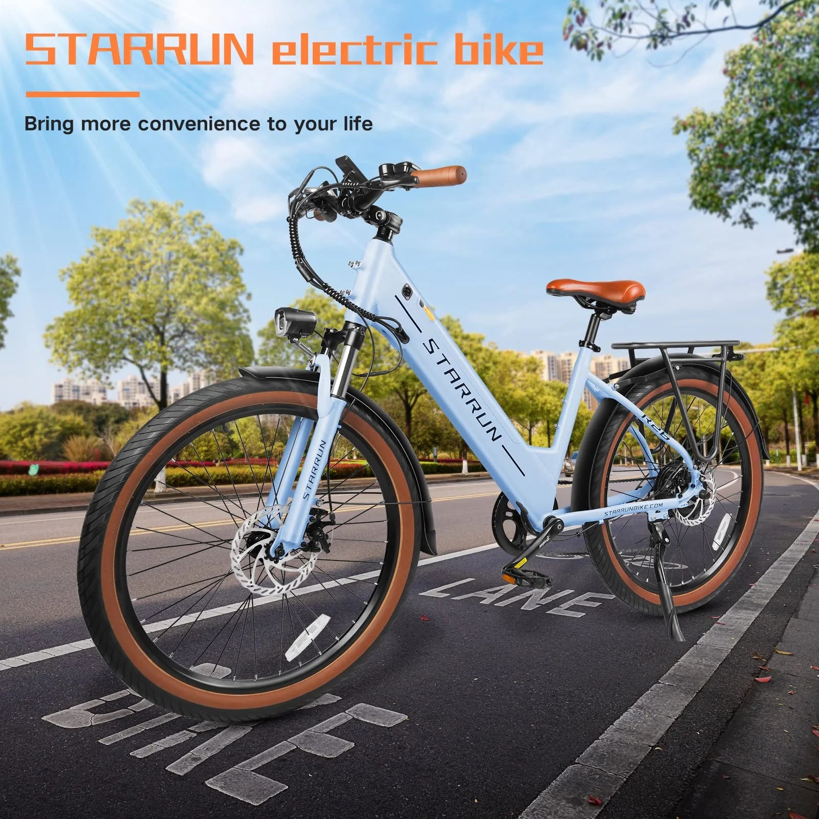 500W 48V 12Ah 7 Speed 26'' Electric Bicycle T9685