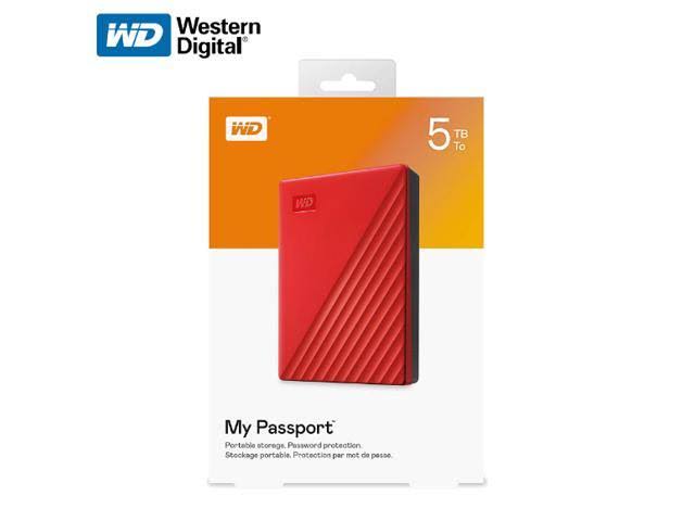 5tb Portable Hard Drive Red N88573