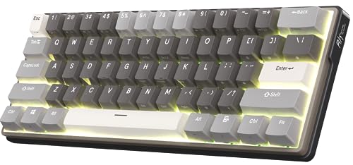 60% Wireless Mechanical Gaming Keyboard with Hot Swappable RGB Y45935