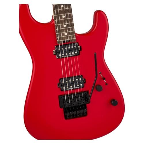 Satin Ferrari Red Electric Guitar Q2032
