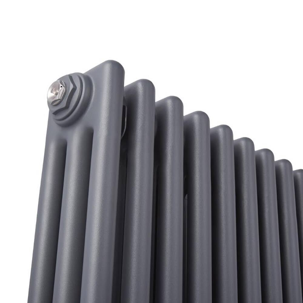 Cast Iron Hot Water Radiator Anthracite U646530