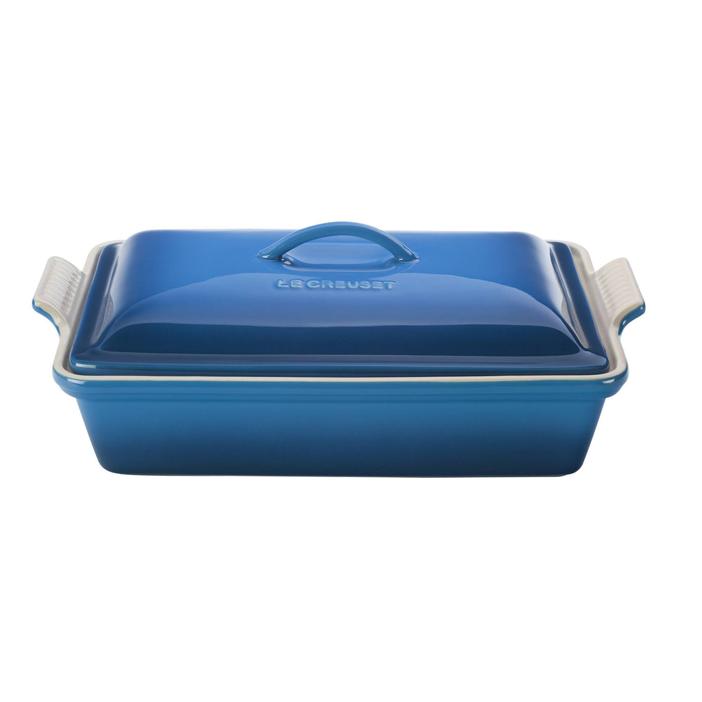 Heritage Stoneware Covered Rectangular Casserole, 4-Quart K984926