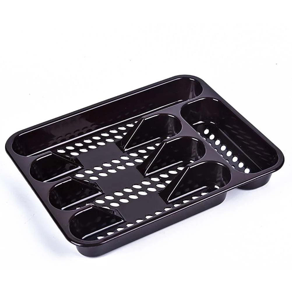 3 Count Kitchen Drawer Storage Tray with Lids Cutlery Organiser D959