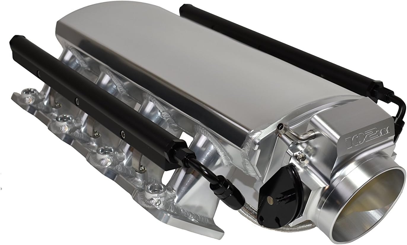 Intake Manifold 102mm Throttle Body Fabricated Metal Sheet W288564