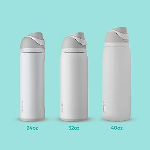 32 Oz Insulated Stainless Steel BPA-Free Water Bottle with Straw C3570