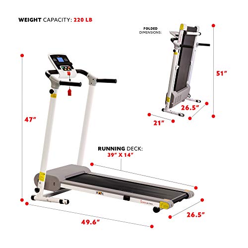 Smart Foldable Treadmill with LCD Monitor X53166