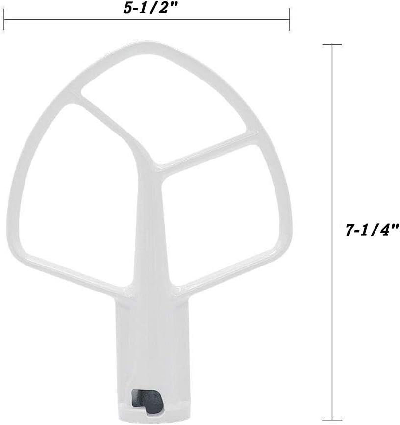 Stand Mixer Flat Beater Blade Paddle Attachment 5-QT Coated Flat Beater V5895