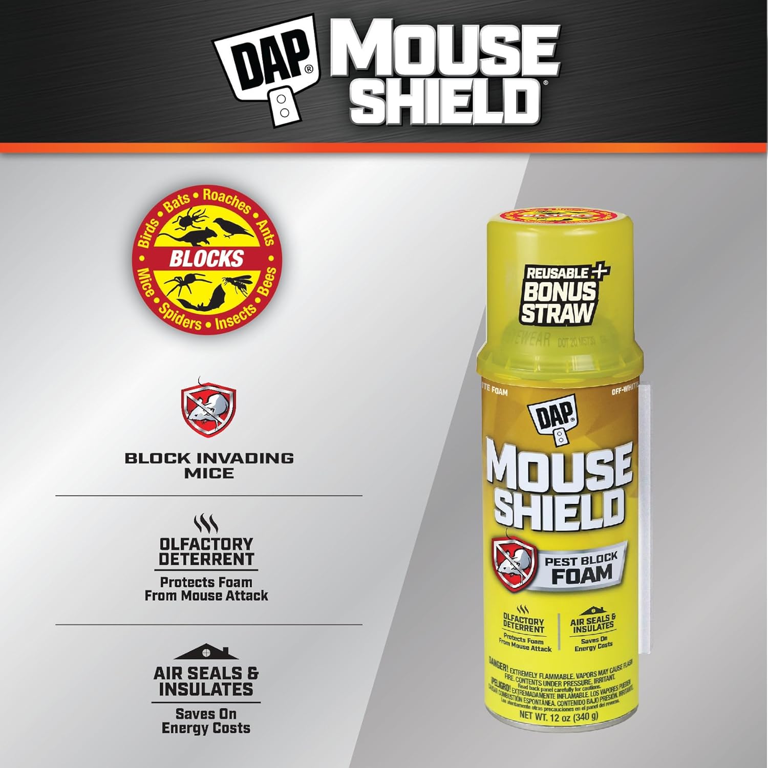 12OZ Cream Foam Sealant Y9833