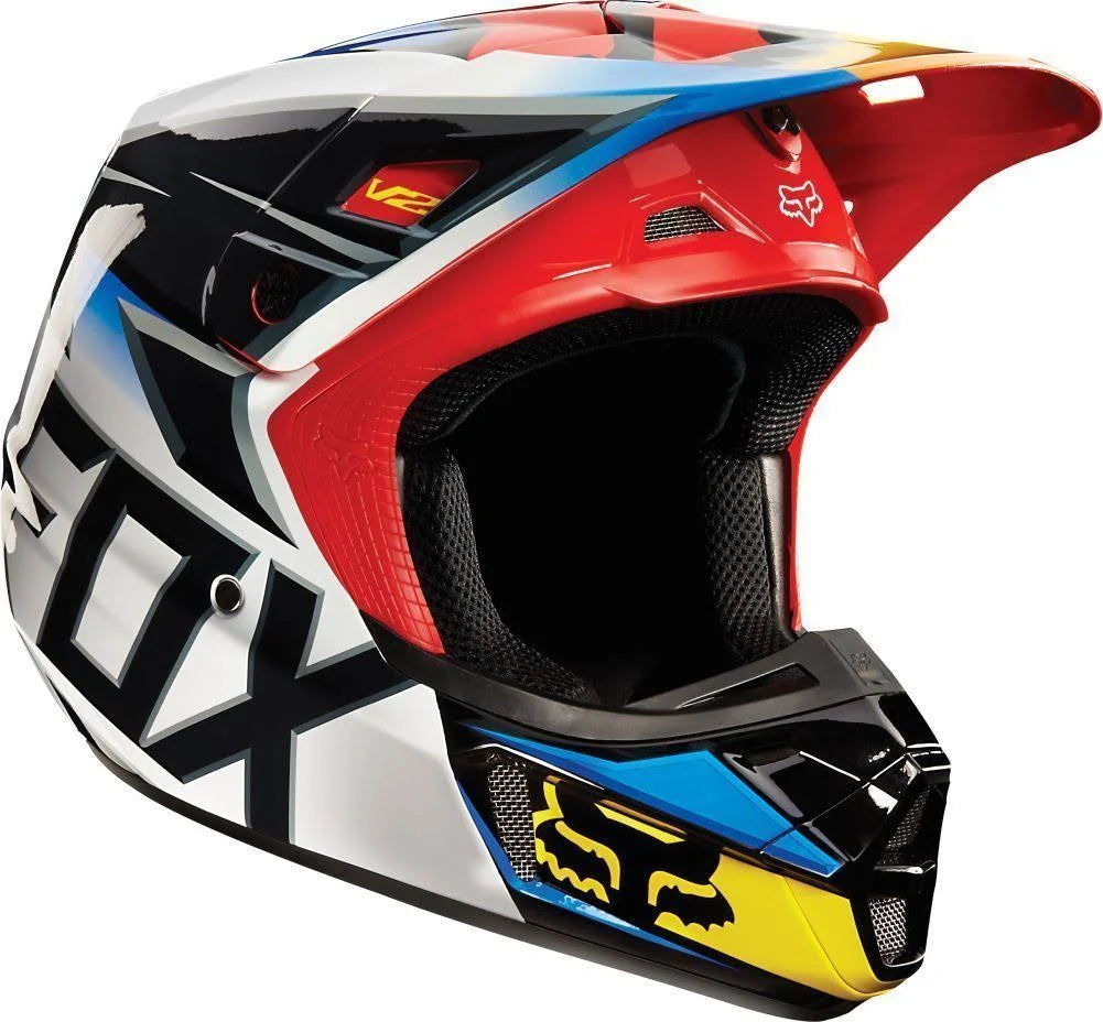 Black Red Motocross Motorcycle Helmet X863875