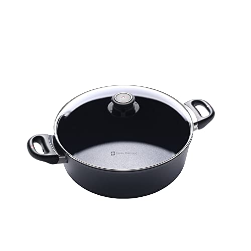 11" 5.3 Qt Nonstick Diamond Coated Aluminum Braiser with Lid D7308