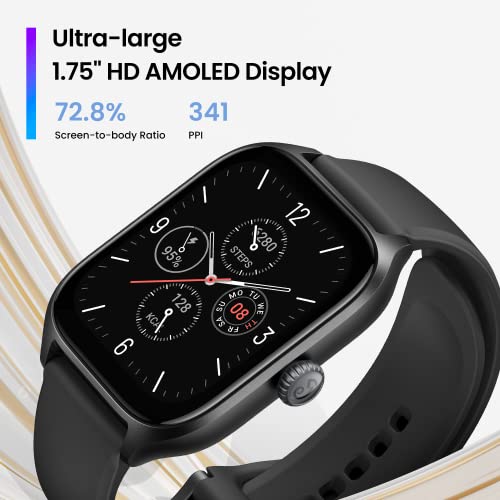 Black 43mm Smart Watch with GPS R302625